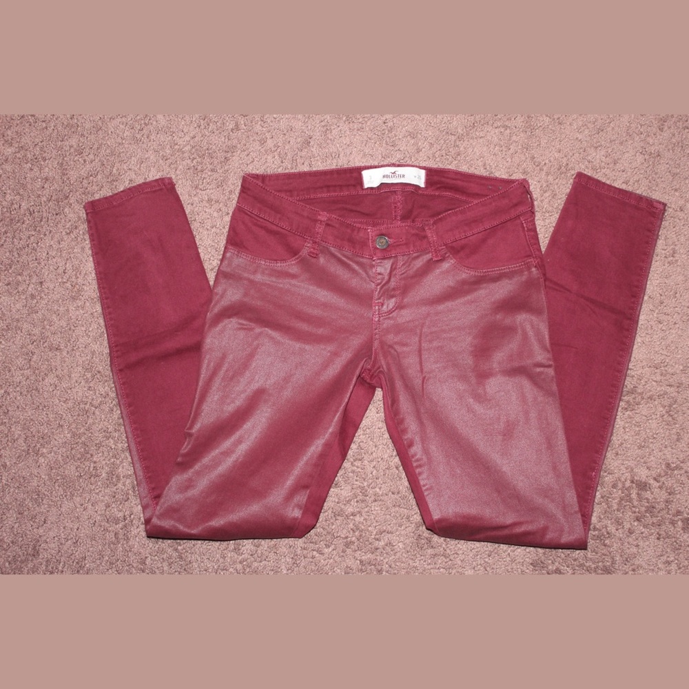 Maroon Hollister Pants